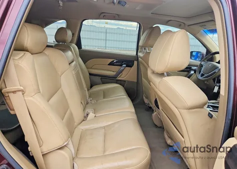 2008 Acura Mdx Technology из США, поврежденный, VIN 2HNYD28428H532653